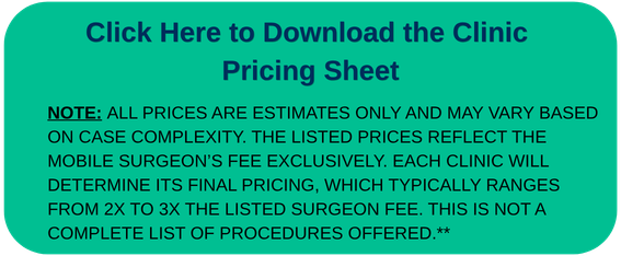Pricing Sheet Pricing Sheet